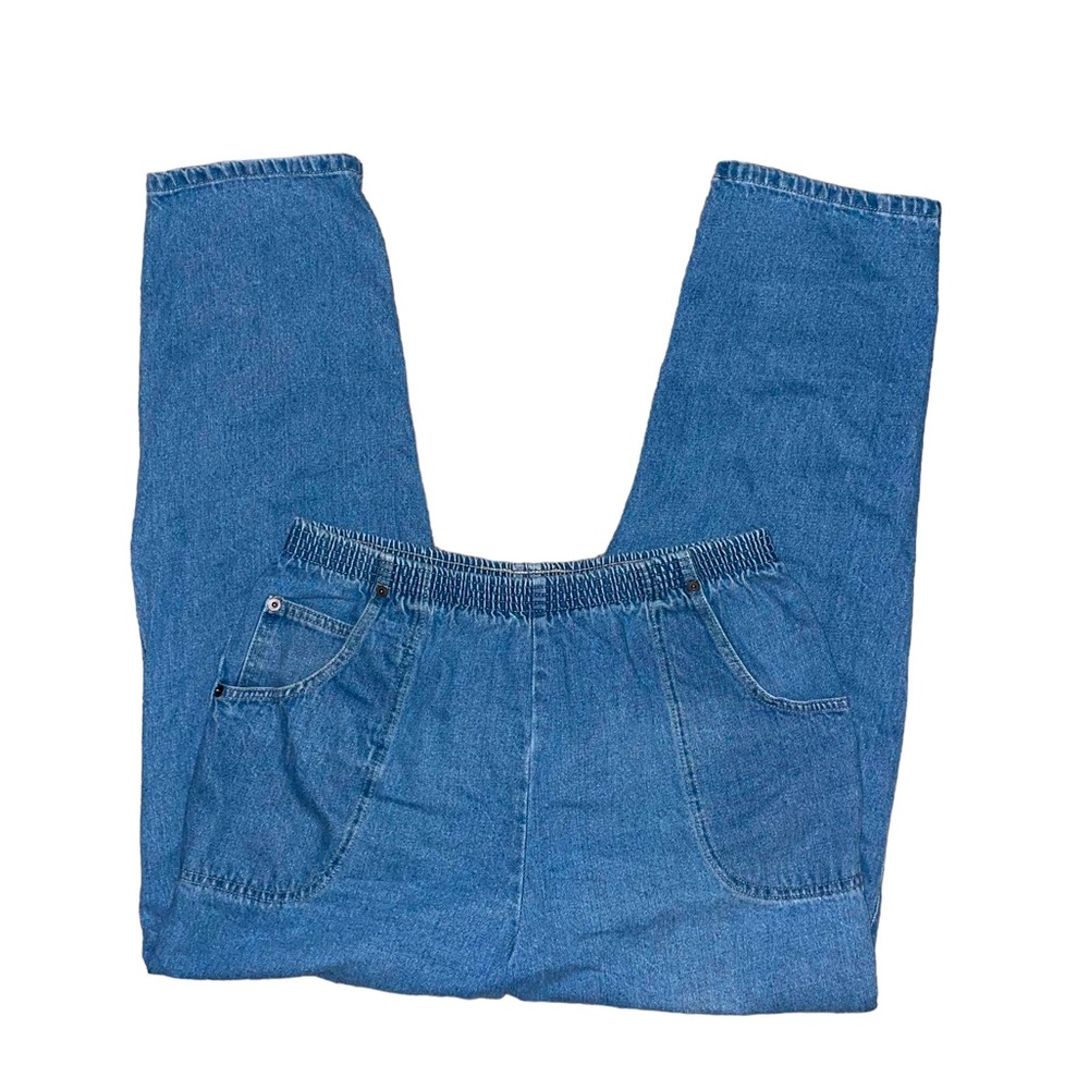 vintage 90s cabin creek high waisted baggy oversized carpenter mom jeans denim